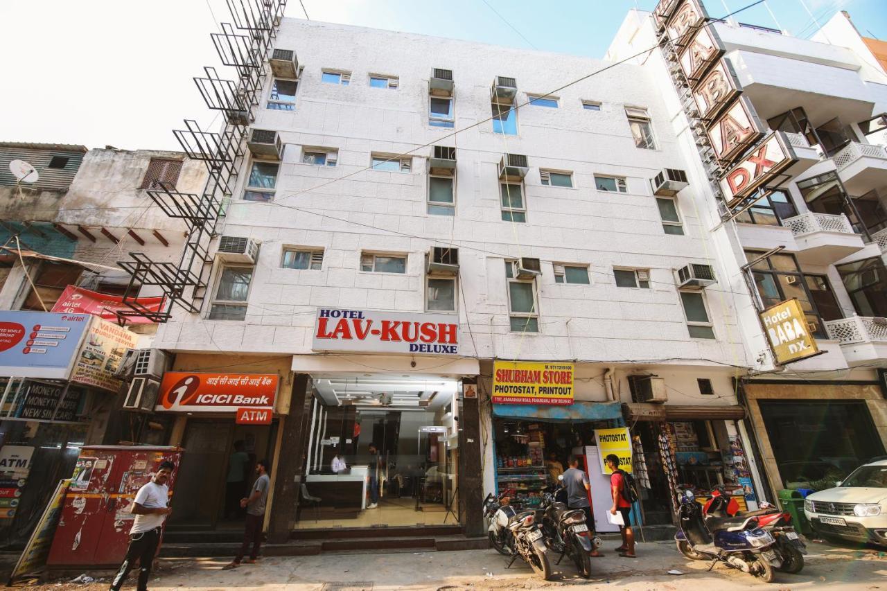 Hotel Lav Kush Deluxe " 3 Min Walking From New Delhi Railway Station " Exteriör bild